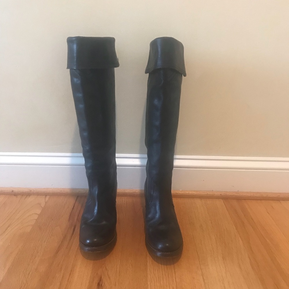 Frye black boots!